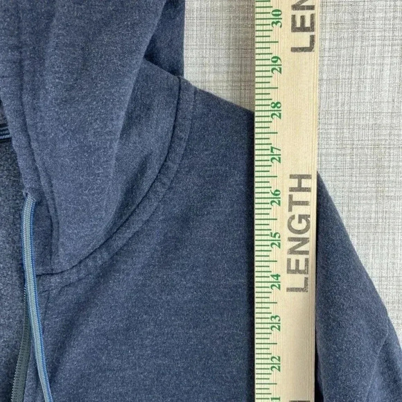 Eddie Bauer Sweatshirt Hoodie Mens 2XL blue 0361 - Picture 3 of 6